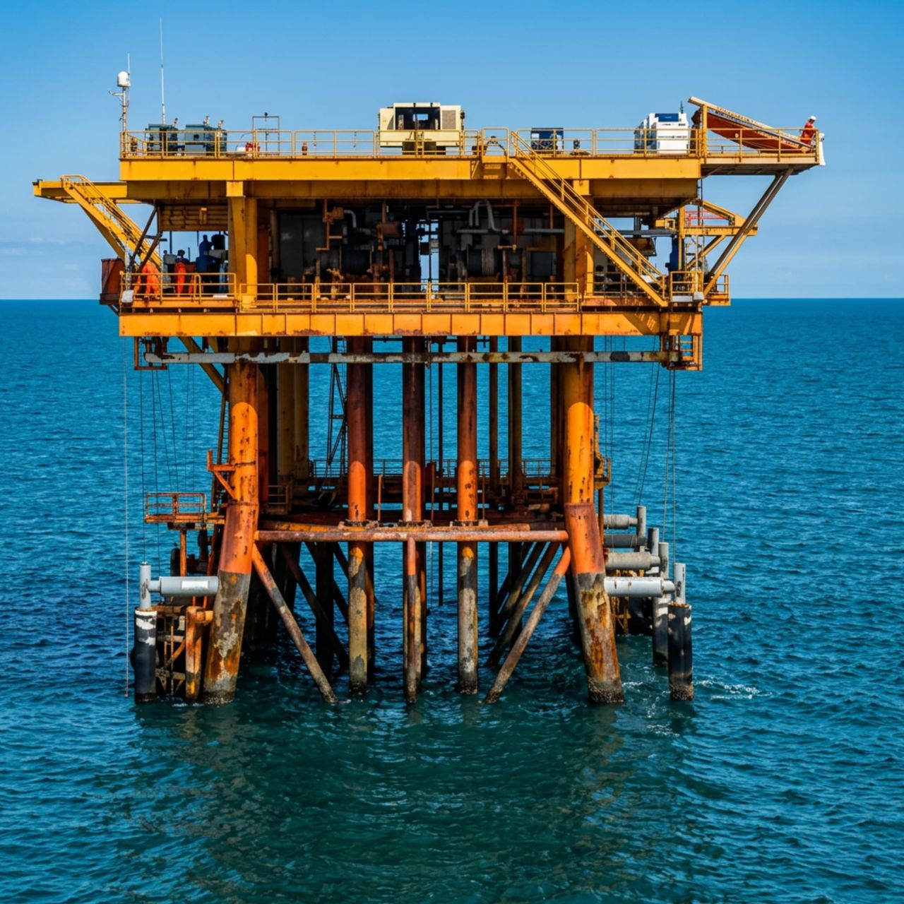 Offshore fall arrest systems